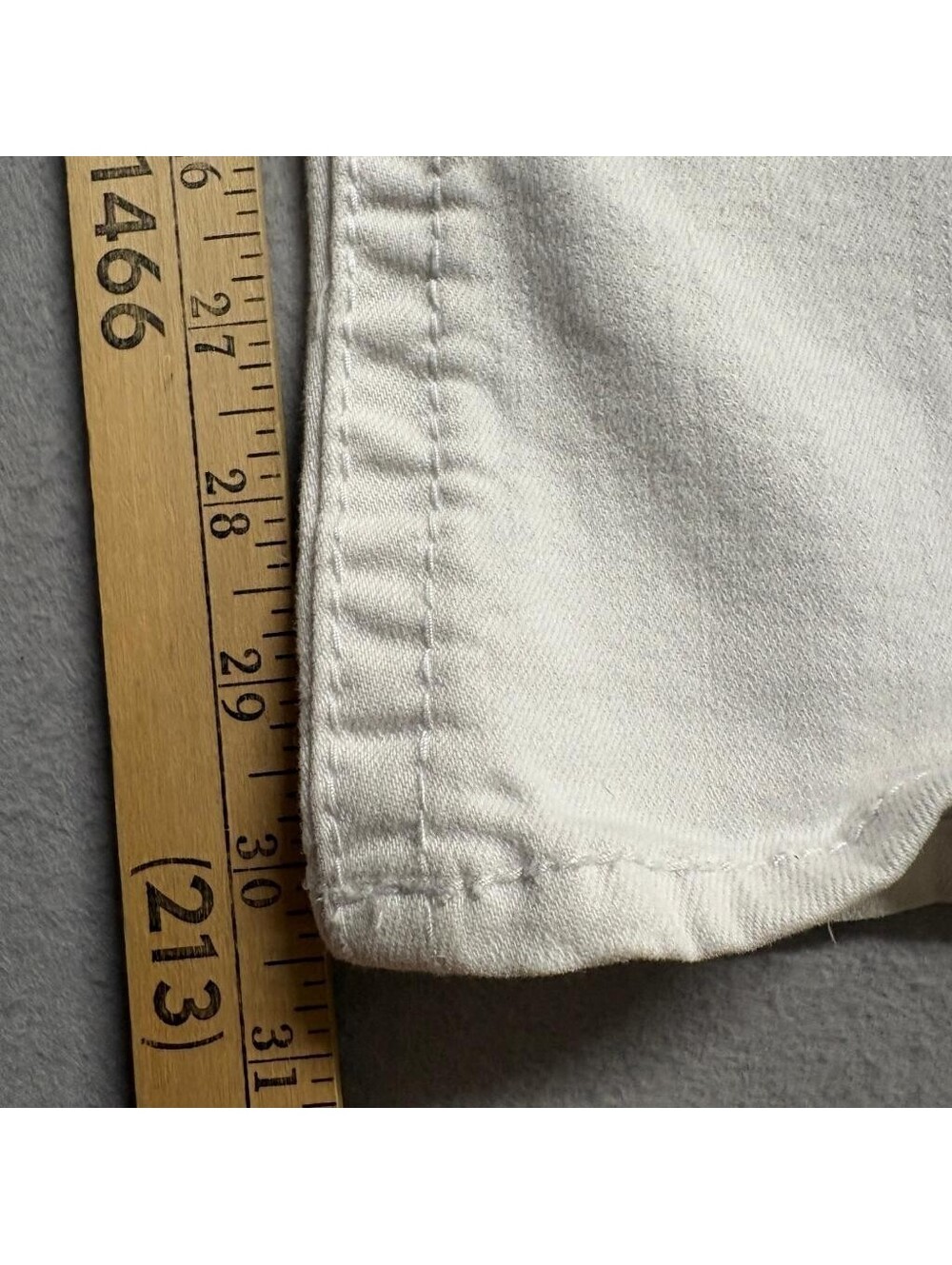 Kut from the Kloth Natalie High Rise Bootcut Jeans Womens Size 6 White Denim - Picture 5 of 12